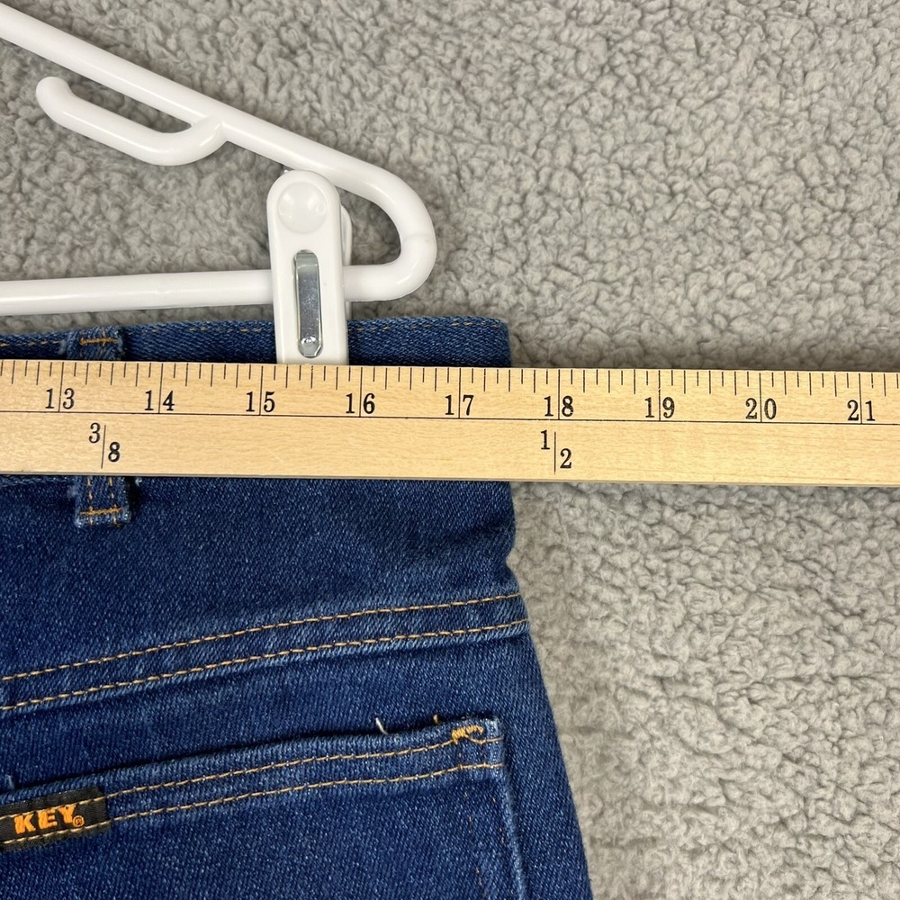 Vintage Key Jeans 35x29 Made in USA Blue Straight Leg Relaxed Classic Denim - Picture 9 of 10